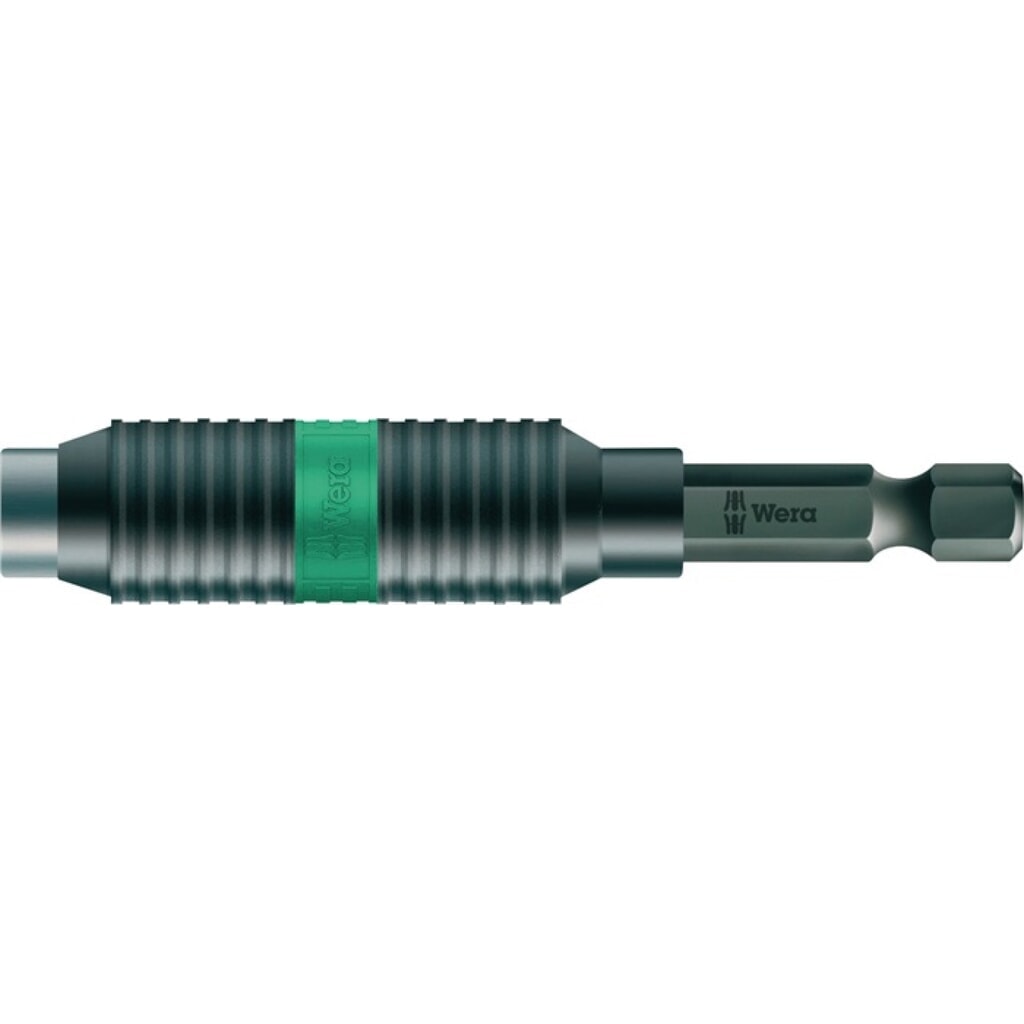 WERA Bithalter Rapidaptor 1/4 Zoll F 6,3 1/4 Zoll C 6,3+E 6,3 SWF L.75mm Produktabbildung: WERA Bithalter Rapidaptor 1/4 Zoll F 6,3 1/4 Zoll C 6,3+E 6,3 SWF L.75mm