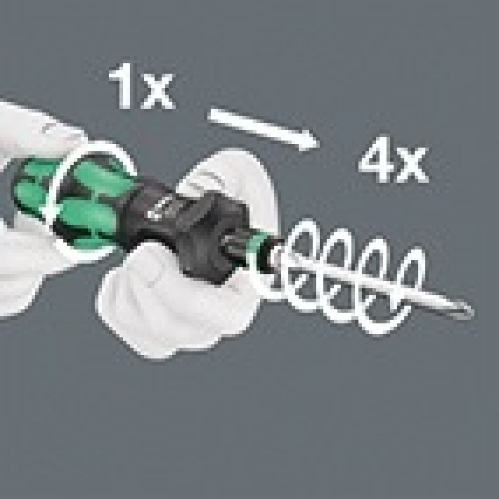 WERA Bitsortiment KK Turbo Imperial 1, Schlitz/PH/TORX®/6Kt./4Kt., 19-teilig Produktabbildung Nr. 4: WERA Bitsortiment KK Turbo Imperial 1, Schlitz/PH/TORX®/6Kt./4Kt., 19-teilig