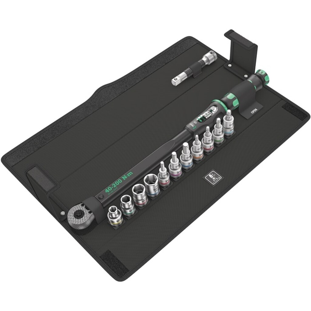 Drehmomentschlüsselset Click-Torque C 3 Set 1 13-teilig 40 - 200 Nm 1/2 ″ Produktabbildung: Drehmomentschlüsselset Click-Torque C 3 Set 1 13-teilig 40 - 200 Nm 1/2 ″