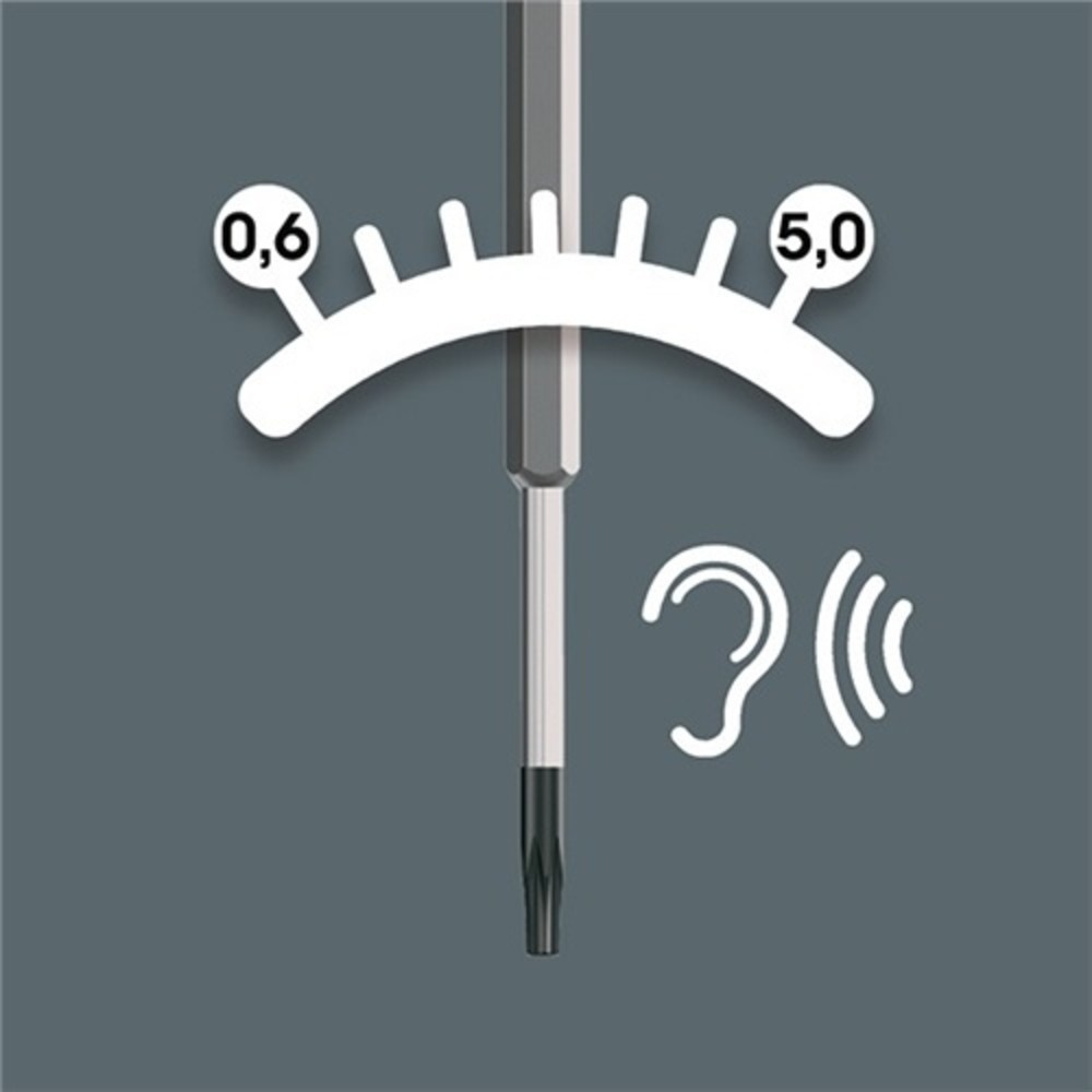 Produktabbildung Nr. 4: Drehmomentschraubendreher 300 TX 7 0,9 Nm fest WERA