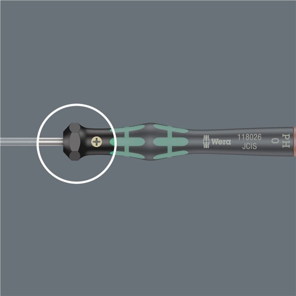 Produktabbildung Nr. 2: WERA Elektronik-Feinmechanik-Schraubendreher 2054 6-KT.3mm Klingen-L.60mm