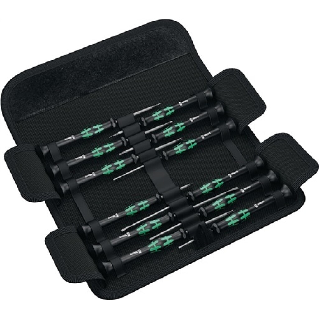 Produktabbildung: Feinmechanikerschraubendrehersatz K Micro-Set/12 SB1 12tlg.Schlitz/PH/6-KT./TX®