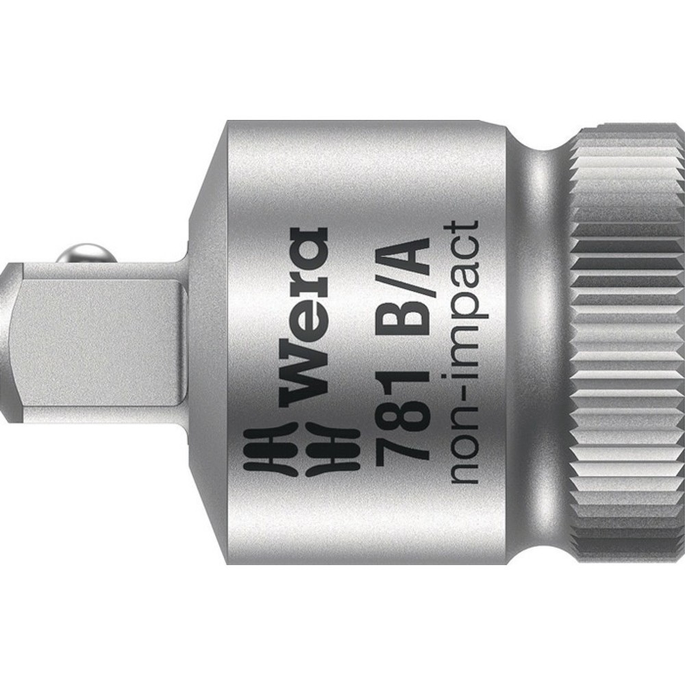 Produktabbildung: Wera Reduzierstück 781 B 3/8 ", Antriebsvierkant 3/8 Zoll, Abtriebsvierkant 1/4 Zoll Länge 28 mm