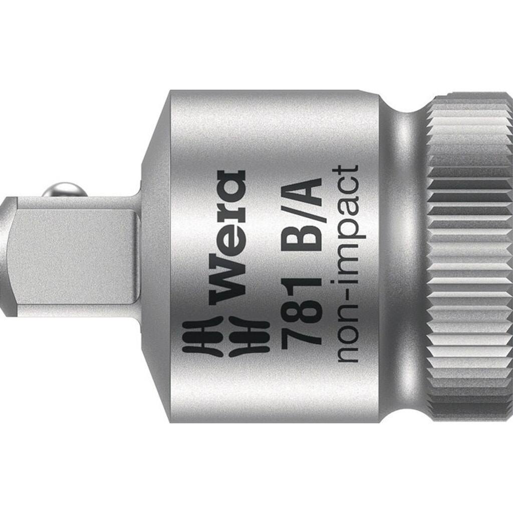 Wera Reduzierstück 781 B 3/8 ", Antriebsvierkant 3/8 Zoll, Abtriebsvierkant 1/4 Zoll Länge 28 mm Produktabbildung: Wera Reduzierstück 781 B 3/8 ", Antriebsvierkant 3/8 Zoll, Abtriebsvierkant 1/4 Zoll Länge 28 mm