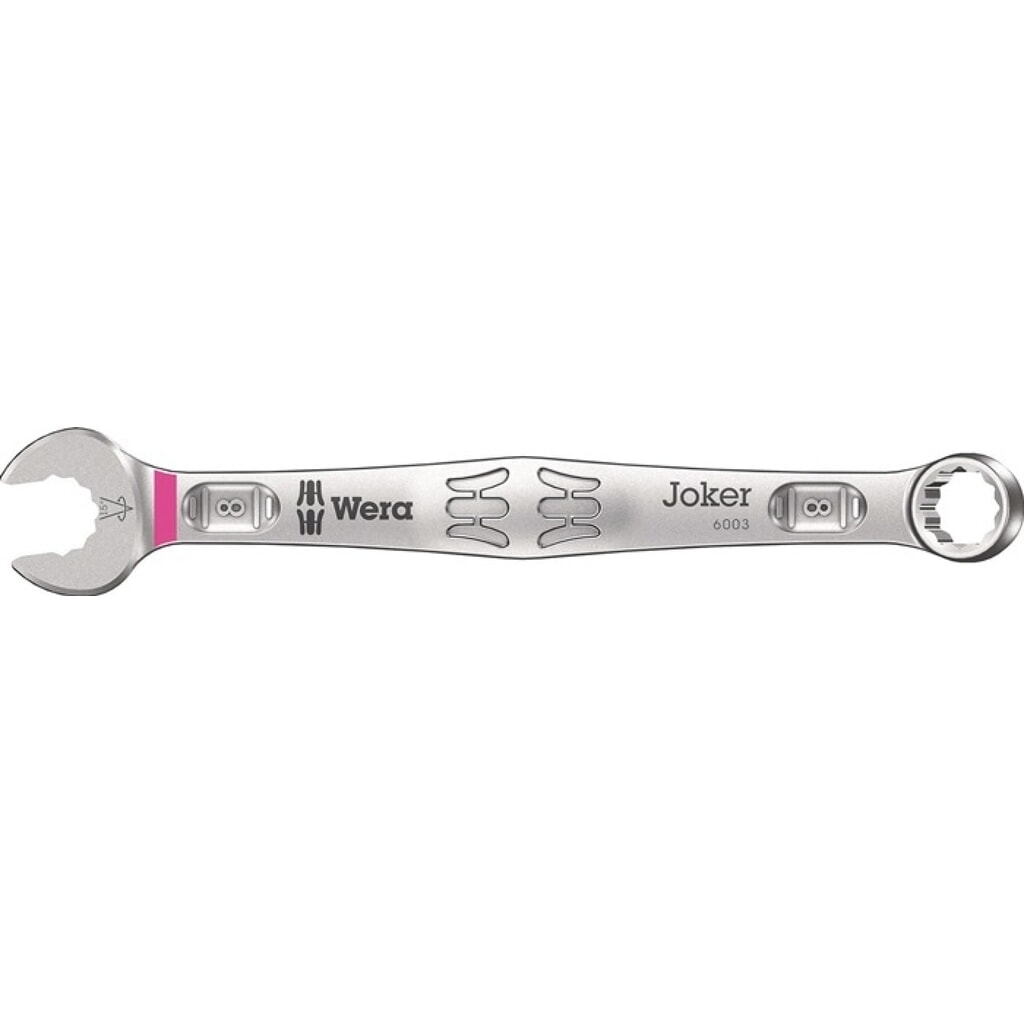 WERA Ringmaulschlüssel 6003 Joker, Form A, SW 6 mm Länge 105 mm, legierter Werkzeugstahl Produktabbildung: WERA Ringmaulschlüssel 6003 Joker, Form A, SW 6 mm Länge 105 mm, legierter Werkzeugstahl