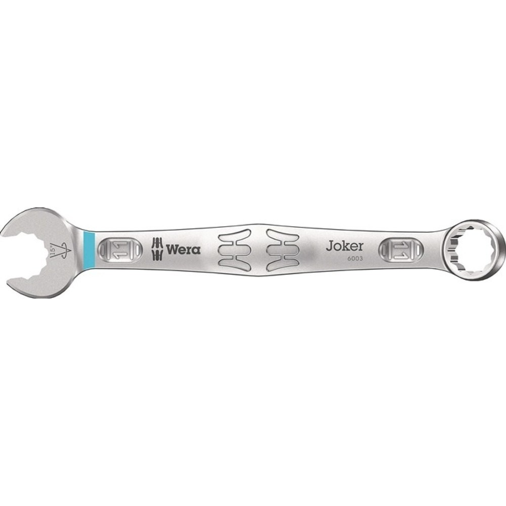 Produktabbildung Nr. 1: WERA Ringmaulschlüssel 6003 Joker, Form A, SW 11 mm Länge 135 mm, legierter Werkzeugstahl