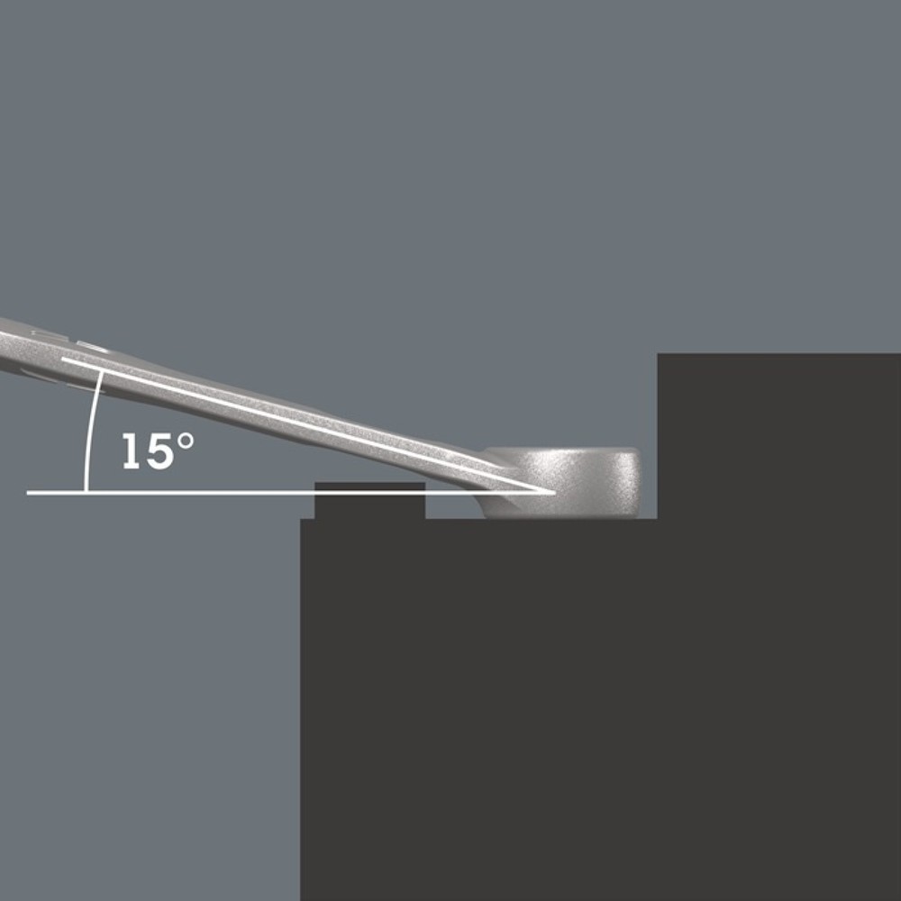 Produktabbildung Nr. 3: Wera Ringmaulschlüsselsatz 6003 Joker, 22-teilig Schlüsselweite 5,5-32 mm, gerade legierter Werkzeugstahl
