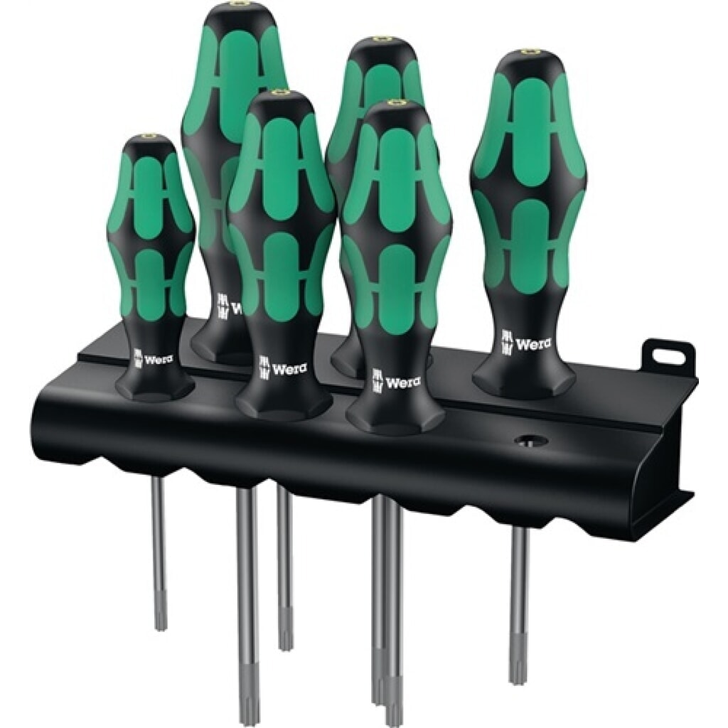 Schraubendrehersatz 6tlg. TX10/15/20/25/30/40 Kraftform-heft m.Haltefunktion 367 Produktabbildung: Schraubendrehersatz 6tlg. TX10/15/20/25/30/40 Kraftform-heft m.Haltefunktion 367