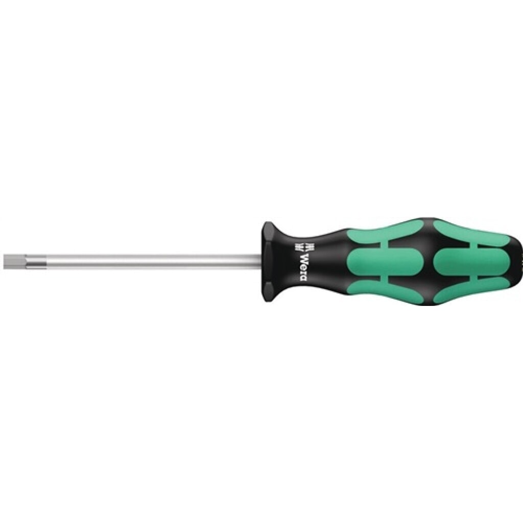 Produktabbildung: Schraubendreher 6KT 2,5 x 75mm L. 156 mm gerade m.Größenleitsystem 2K-Heft WERA