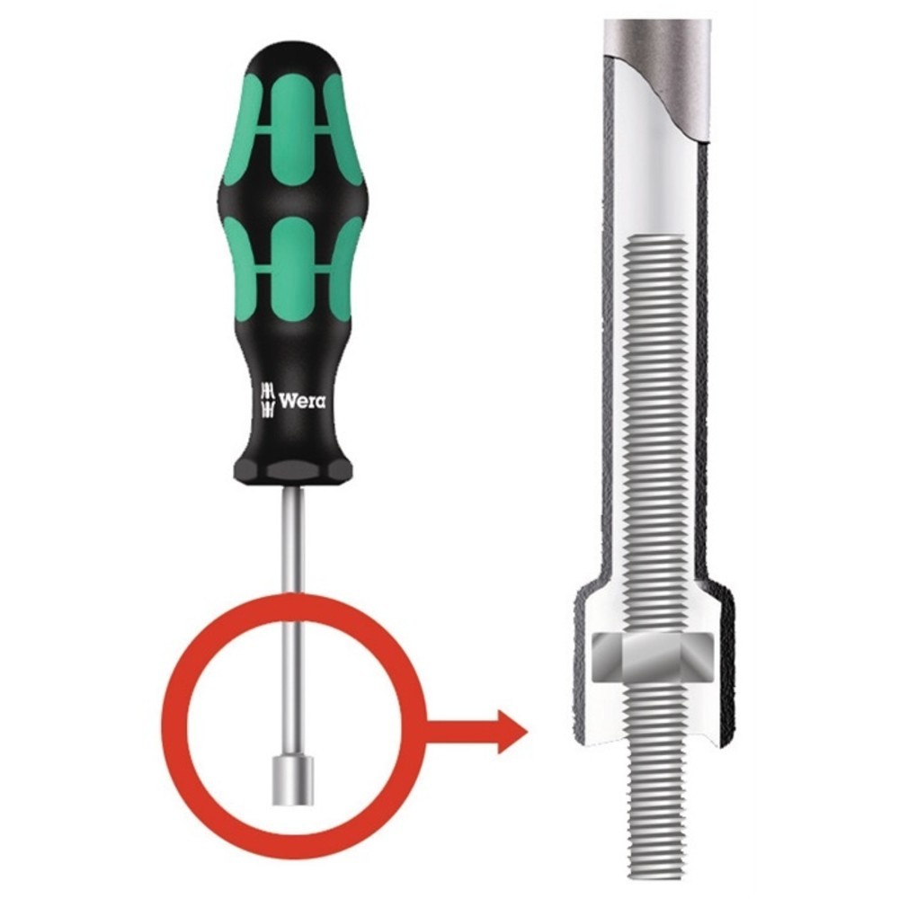 Produktabbildung Nr. 3: Sechskantsteckschlüssel 395 HO SW 5 mm Klingenlänge 70 Gesamtlänge 168
