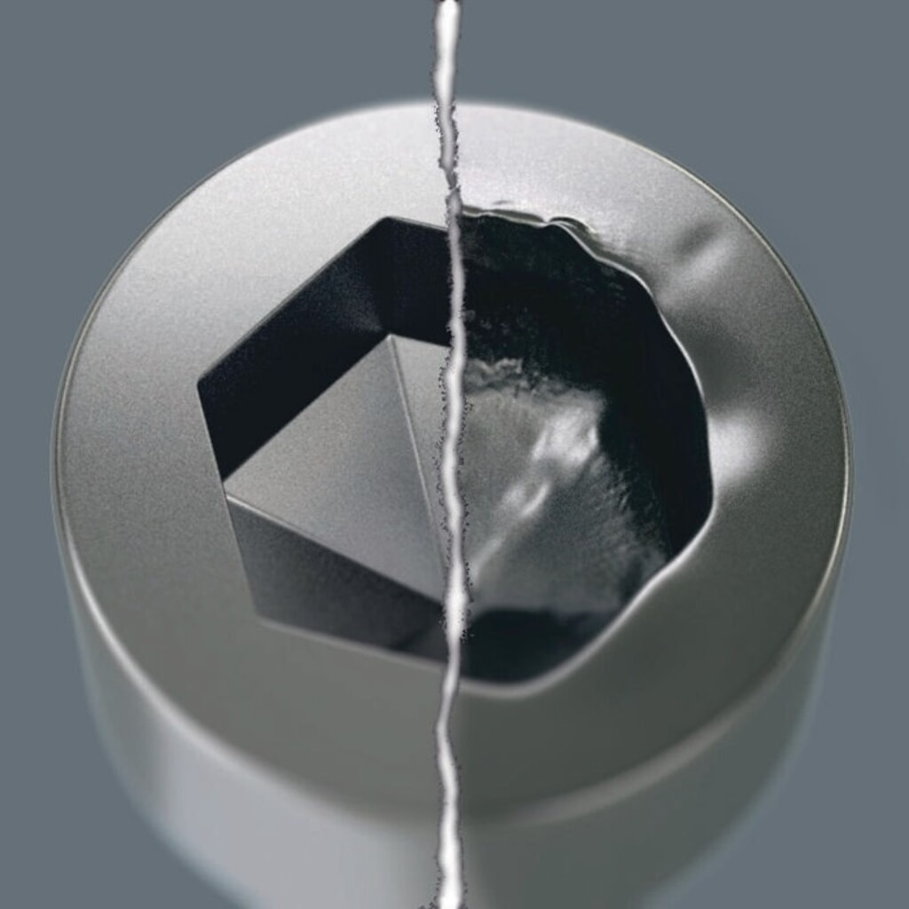 Produktabbildung Nr. 4: WERA Steckschlüsseleinsatz 8740 A HF, Schlüsselweite 3 mm, 1/4 ″, Länge 28 mm