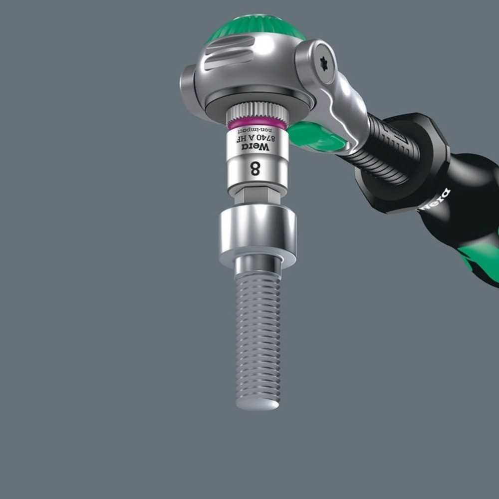 Produktabbildung Nr. 5: WERA Steckschlüsseleinsatz 8740 A HF, Schlüsselweite 7 mm, 1/4 ″, Länge 28 mm
