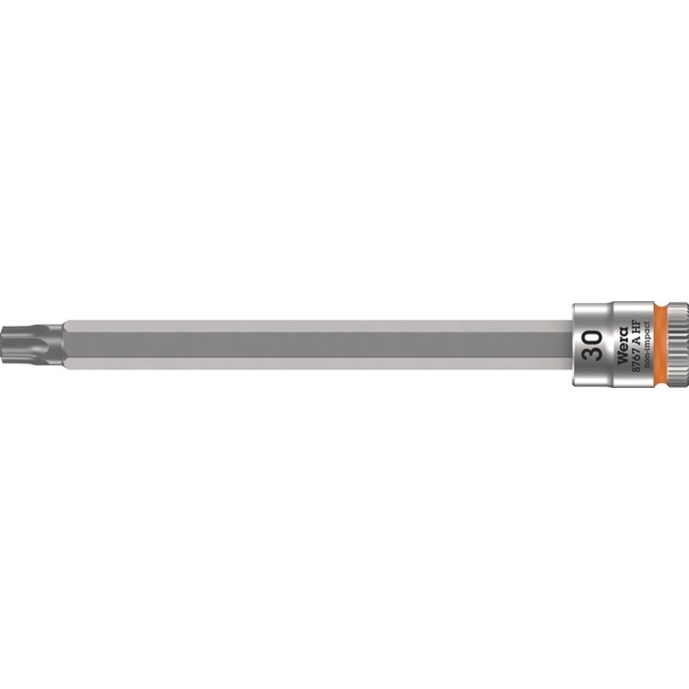 Produktabbildung Nr. 1: WERA Steckschlüsseleinsatz 8767 A HF TORX®, T30, 1/4 ″, Länge 100 mm