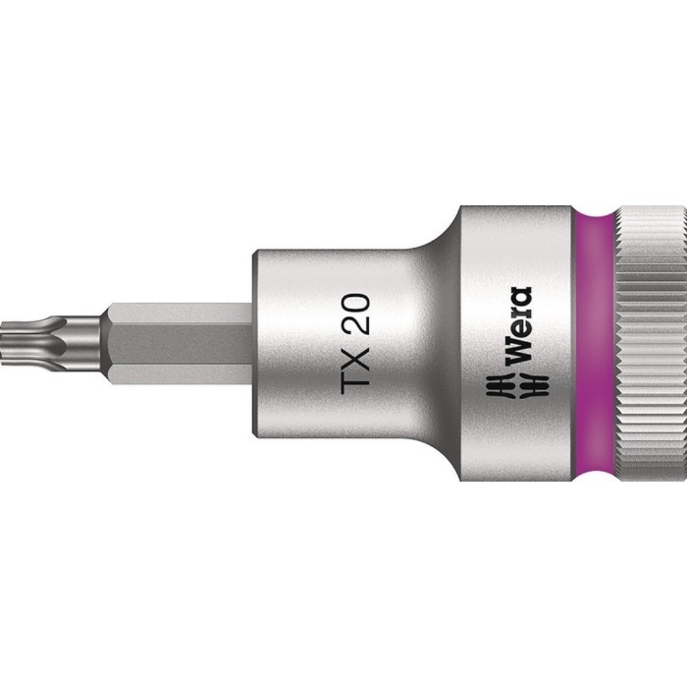 Produktabbildung Nr. 1: WERA Steckschlüsseleinsatz 8767 C HF TORX®, T20, 1/2 ″, Länge 60 mm
