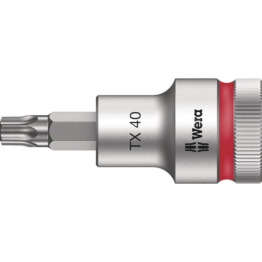 Produktabbildung: WERA Steckschlüsseleinsatz 8767 C HF TORX®, T40, 1/2 ″, Länge 60 mm