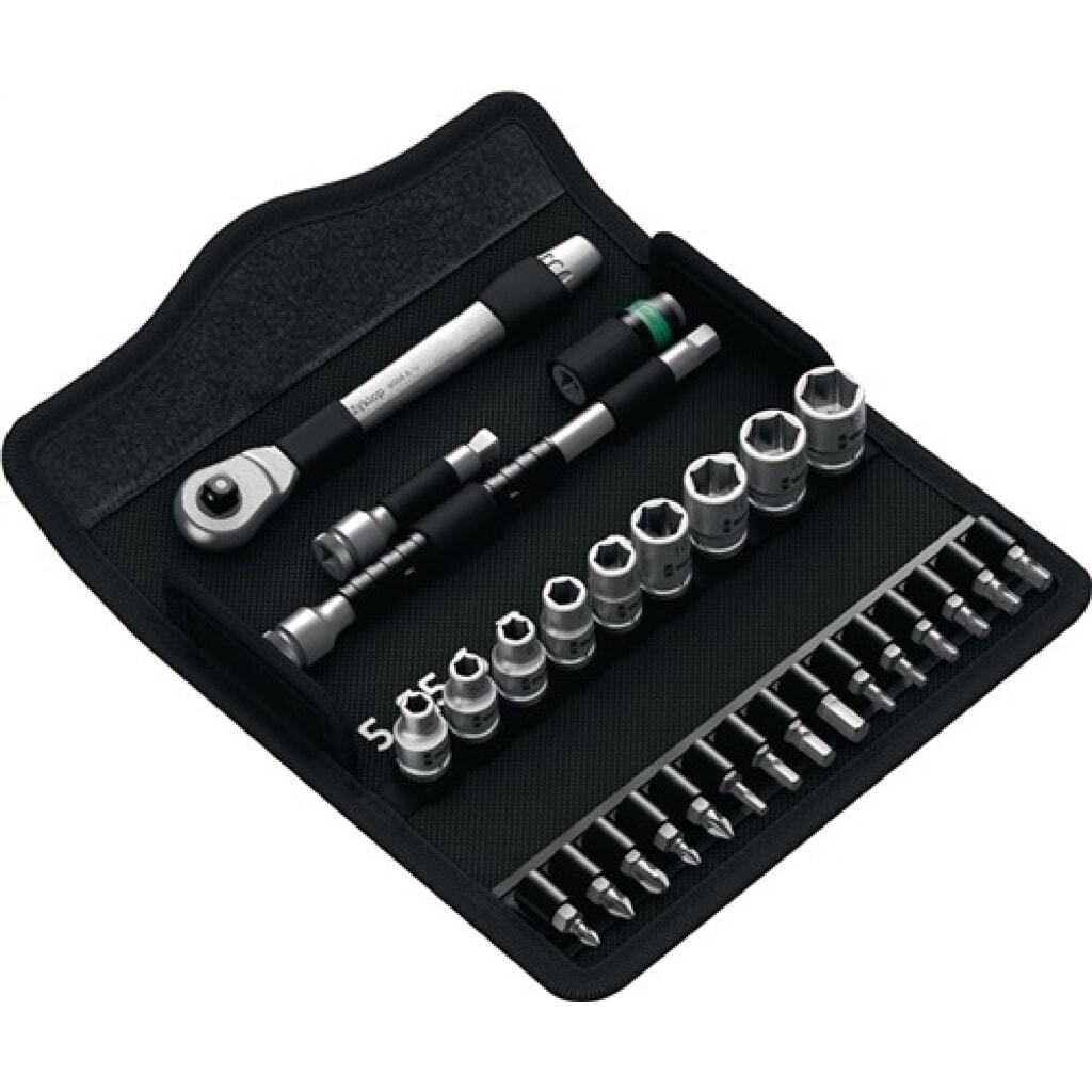 Steckschlüsselsatz 1/4 Zoll 28 teilig sw 5,5 bis sw 13 Zyklop Metal switch Knarre Produktabbildung: Steckschlüsselsatz 1/4 Zoll 28 teilig sw 5,5 bis sw 13 Zyklop Metal switch Knarre