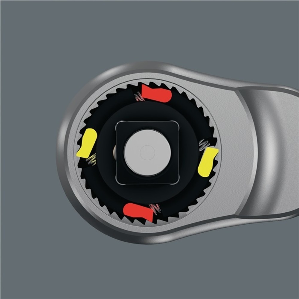 Produktabbildung Nr. 3: WERA D.-Knarre Zyklop Metal push 1/4 Zoll 76 Z.L.141mm