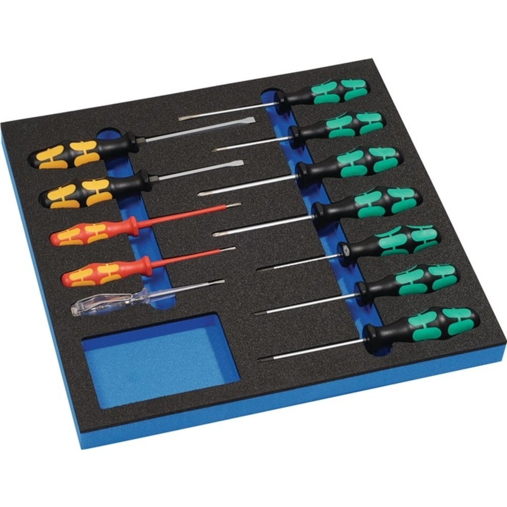 Produktabbildung Nr. 2: WERA Werkzeugmodul 12-tlg.2/3-Modul Schlitz/PH/PZD/TORX