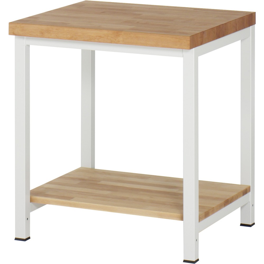 Product afbeelding: RAU werkbank serie 8000, h x b x d 840-1.040 x 750 x 700 mm, legbord onderaan
