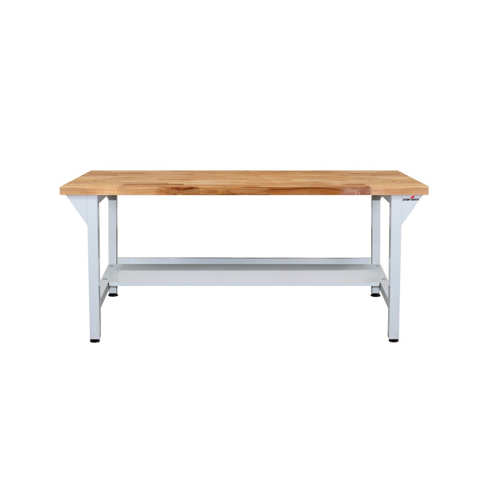 Productafbeelding nr. 3: Werkbank Steinbock® Original, 1 legruimte, draagvermogen 500 kg, hxbxd 850 x 1.500 x 750 mm, RAL 7035