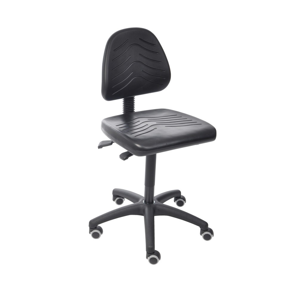 Productafbeelding nr. 1: Werkkruk HEMMDAL Comfort, PU zitting, zithoogte 460-650 mm, onderstel van kunststof, wielen