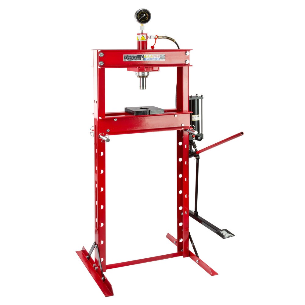 Produktabbildung Nr. 1: Werkstattpresse, Hand-/Fußbedienung, Pressdruck 20 t, HxBxT 1.600 x 800 x 700 mm