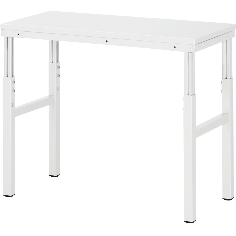 Product afbeelding: Werktafel RAU serie E, hxbxd 650-1.000 x 1.000 x 500 mm, werkblad met EGB-melaminelaag