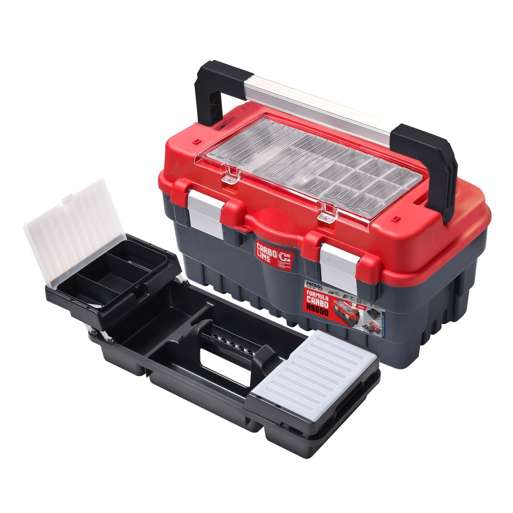 Produktabbildung Nr. 1: Werkzeugkoffer/Werkzeugkasten Carbo Plus RS 500, HxBxT 256 x 462 x 242 mm