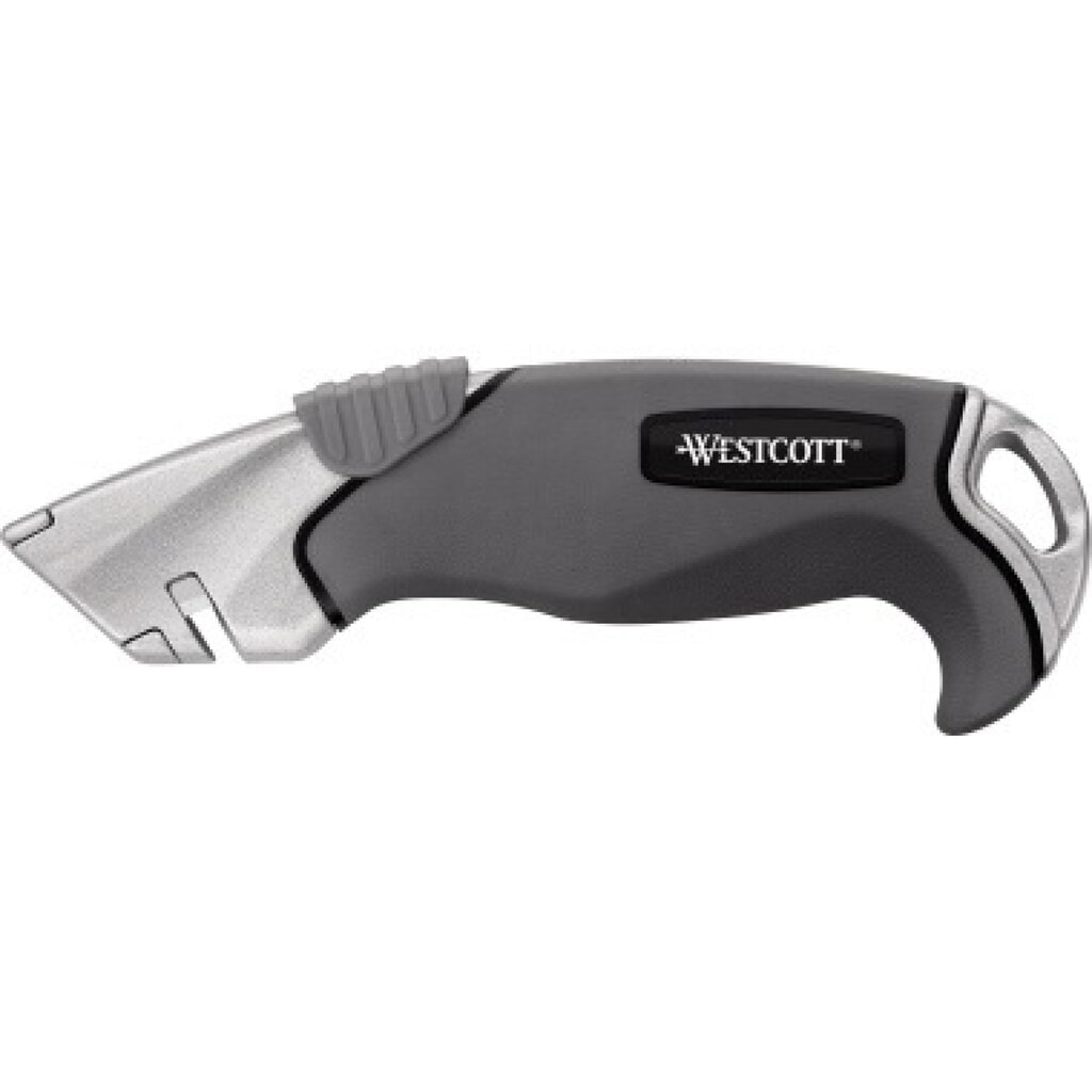 Westcott Cutter ALUMINIUM ALLOY E-84023 00 18mm gr/sw Produktabbildung: Westcott Cutter ALUMINIUM ALLOY E-84023 00 18mm gr/sw