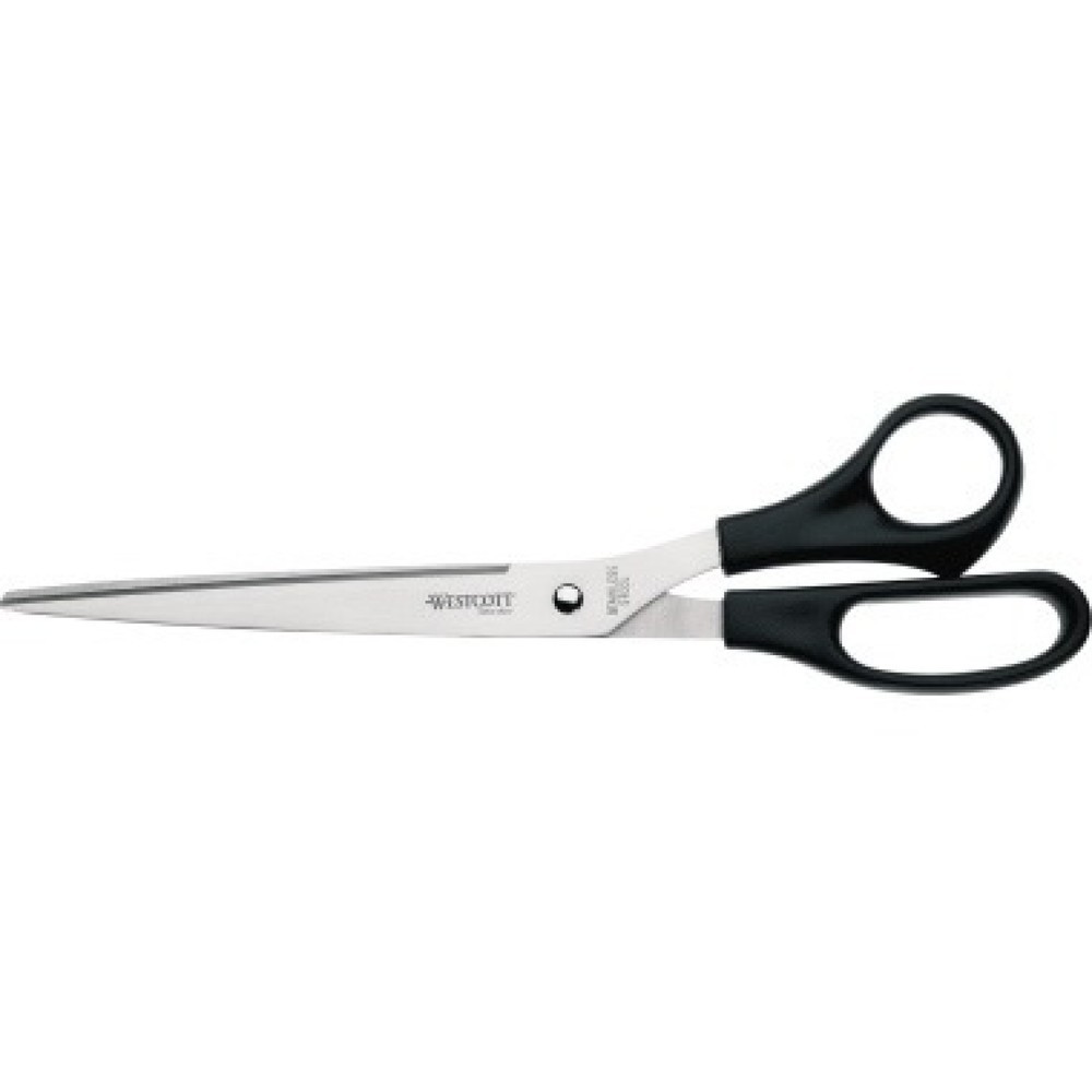 Produktabbildung: Schere Büro 25cm gerade Langauge Kunststoffgriff schwarz