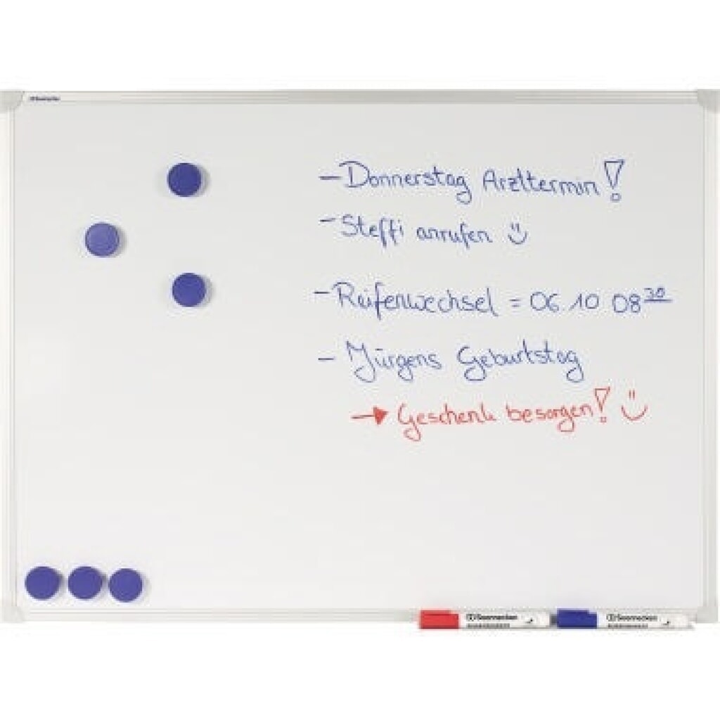 Soennecken Whiteboard 4815 60x40cm magnethaftend lackiert Produktabbildung: Soennecken Whiteboard 4815 60x40cm magnethaftend lackiert