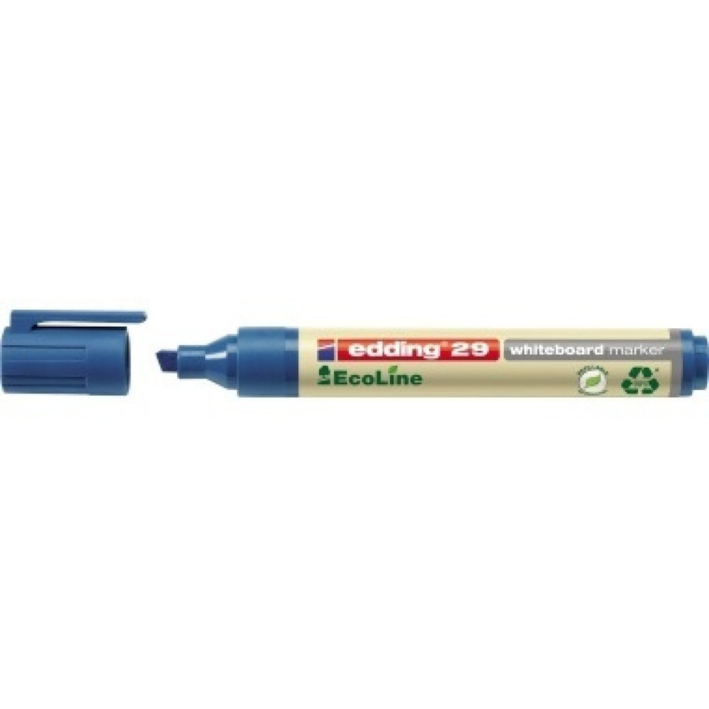Produktabbildung: edding Boardmarker 29 EcoLine 4-29001 1-5mm Keilspitze blau
