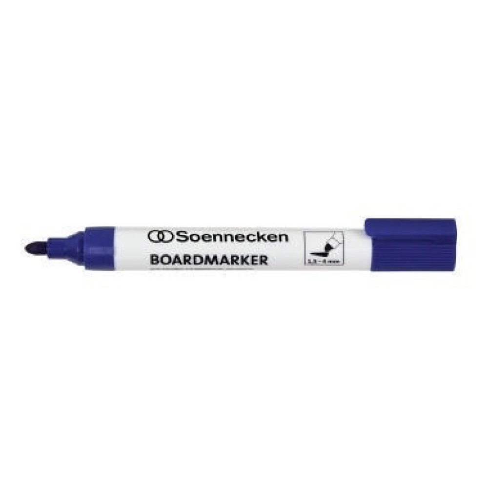 Produktabbildung: Soennecken Boardmarker 3121 1,5-4mm Rundspitze blau