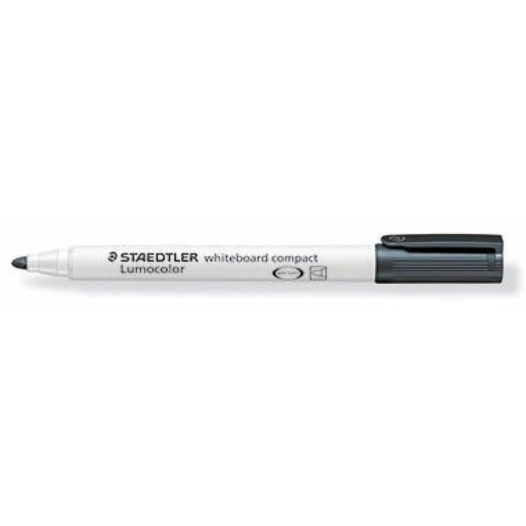 STAEDTLER Whiteboardmarker Lumocolor 341-9 schwarz Produktabbildung: STAEDTLER Whiteboardmarker Lumocolor 341-9 schwarz