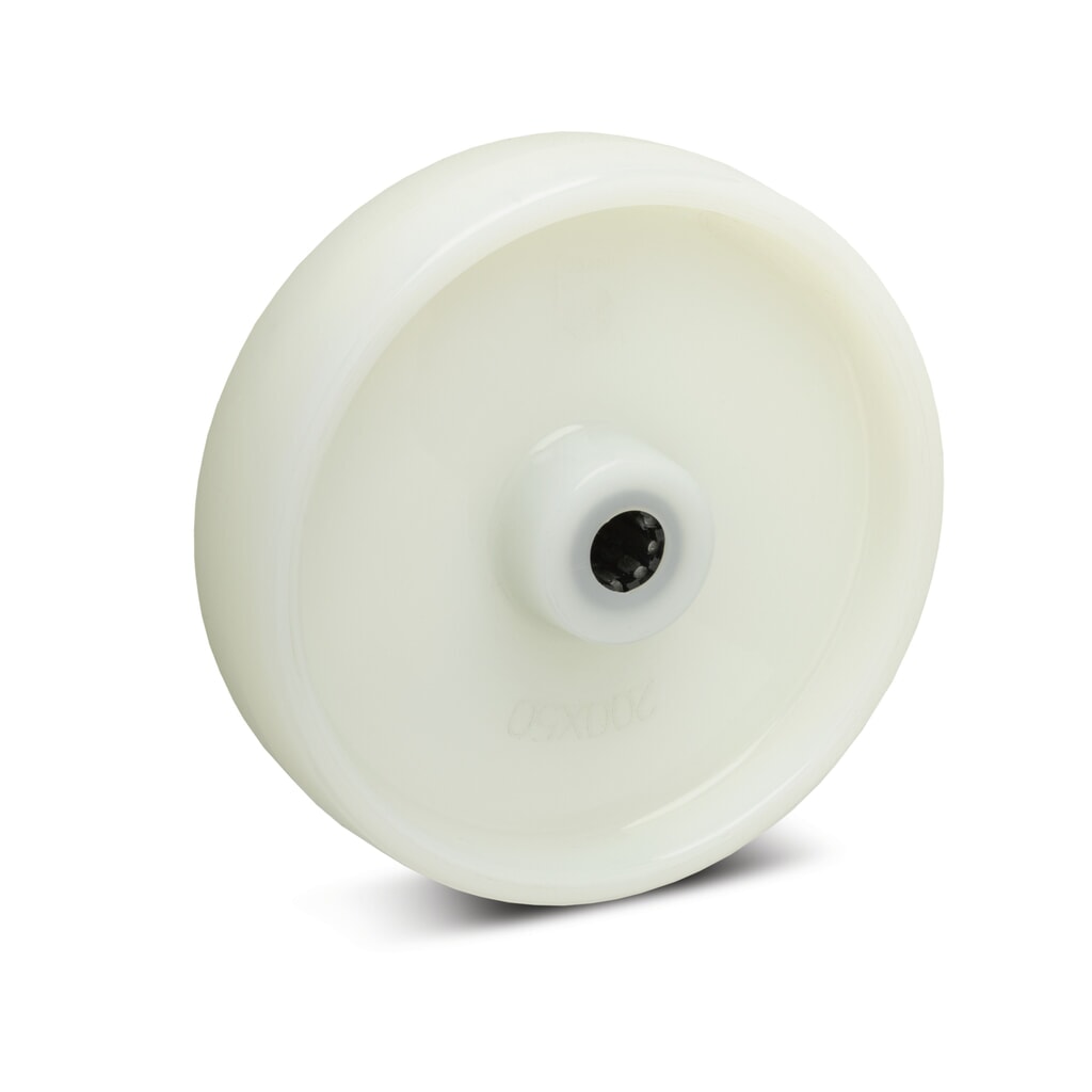 Wicke Polyamid-Rad, Rollenlager, ØxB 80 x 35 mm, TK 150 kg Produktabbildung: Wicke Polyamid-Rad, Rollenlager, ØxB 80 x 35 mm, TK 150 kg