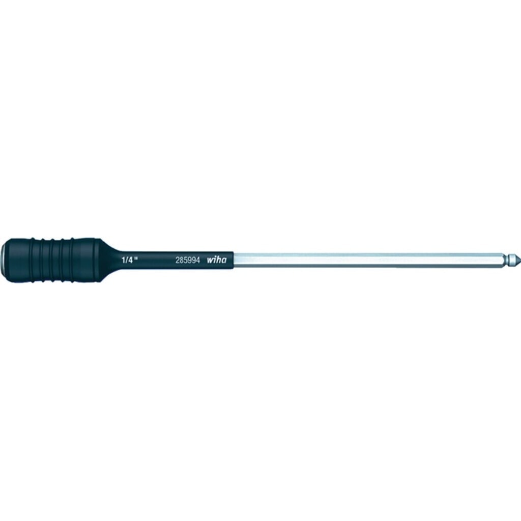 WIHA Bithalter Torque Bit Univ.4mm 1/4 Zoll C 6,3+E 6,3 SWF L.162mm Produktabbildung: WIHA Bithalter Torque Bit Univ.4mm 1/4 Zoll C 6,3+E 6,3 SWF L.162mm
