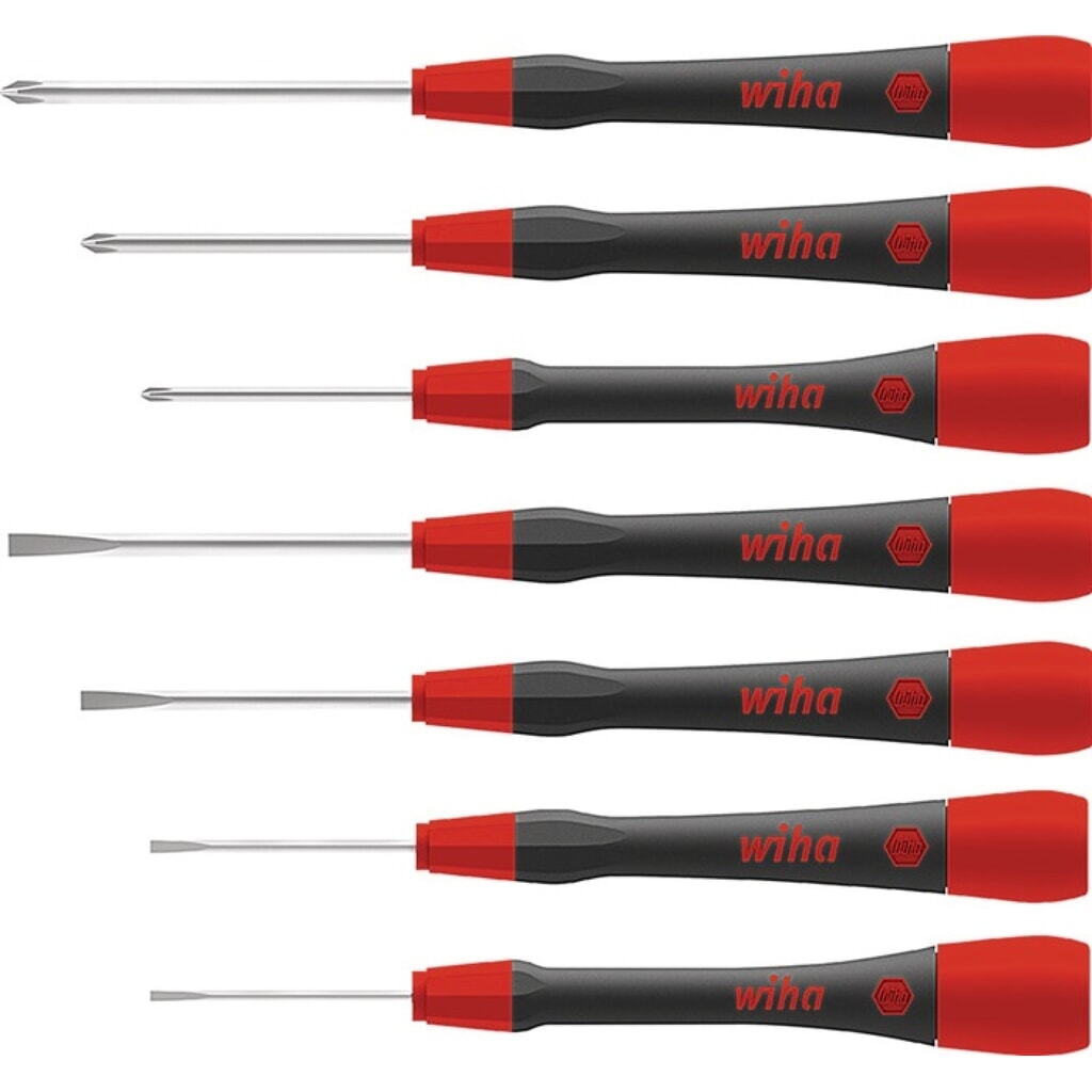 WIHA Feinmechanikerschraubendrehersatz 260 PK 701 7-tlg.Schlitz/PH Produktabbildung: WIHA Feinmechanikerschraubendrehersatz 260 PK 701 7-tlg.Schlitz/PH