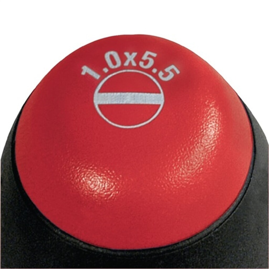 Produktabbildung Nr. 5: Schraubendreher Schlitz SW 9x150mm Ges.-L.268mm 6KT-Klinge/Ansatz Mehrkomp.-Gr.