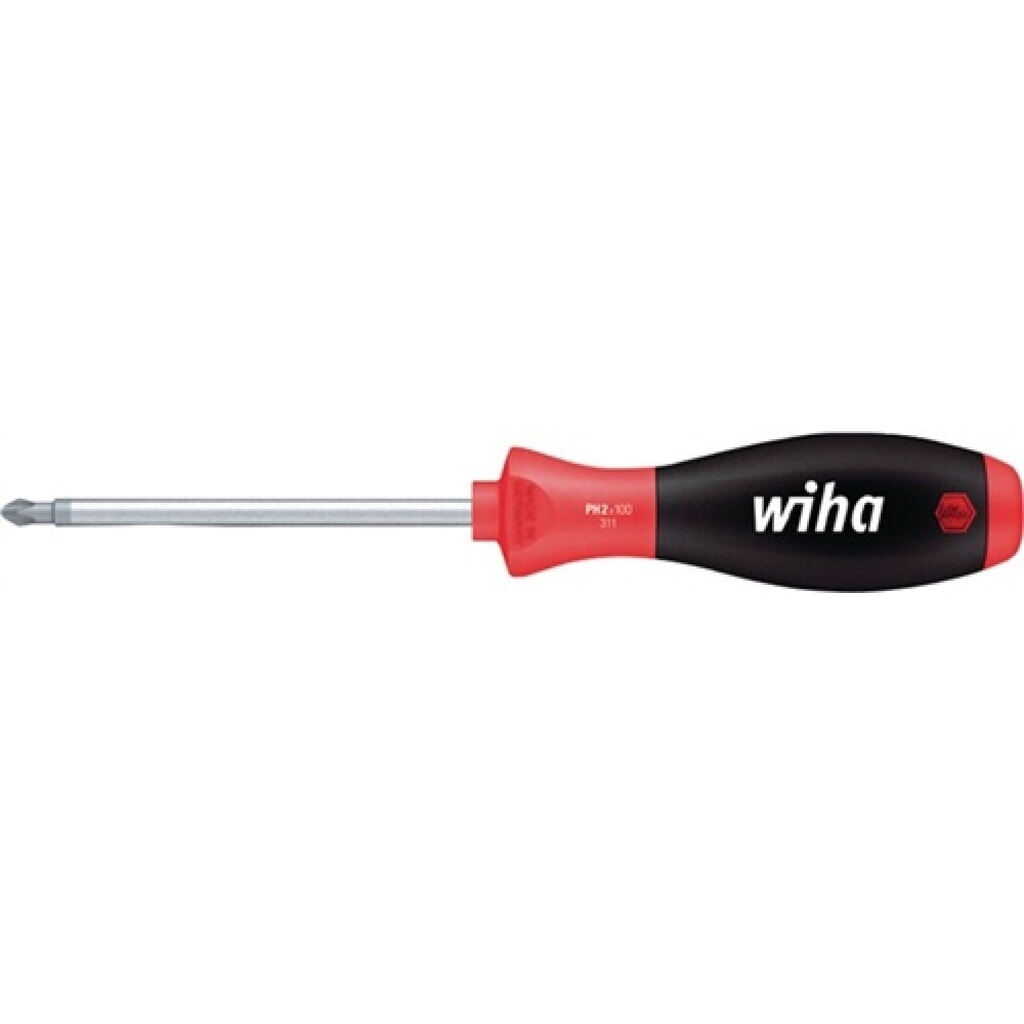 Produktabbildung: Schraubendreher PH SW 0x3x60mm Ges.-L.164mm Rundklinge Mehrkomp.-Griff SoftFin.