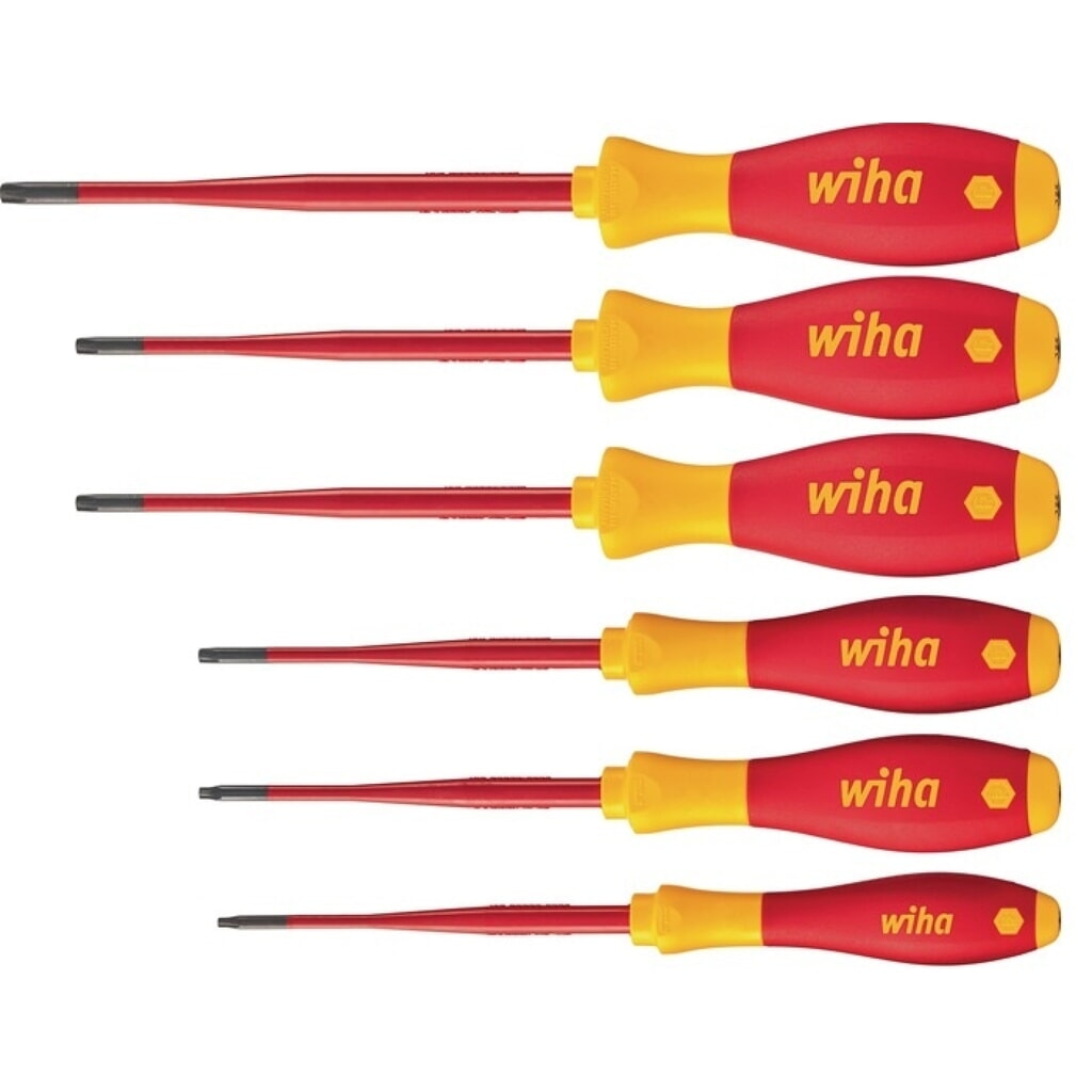 wiha Schraubendrehersatz 3251TRK6, 6-teilig TX-BO, Mehrkomponentengriff Produktabbildung: wiha Schraubendrehersatz 3251TRK6, 6-teilig TX-BO, Mehrkomponentengriff