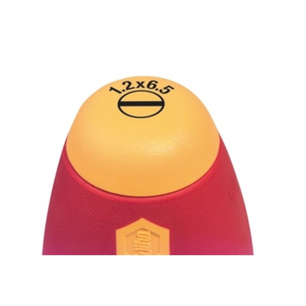 Produktabbildung Nr. 5: WIHA Schraubendrehersatz SoftFinish VDE isoliert slimFix, 6-tlg, Schlitz 3,5/4/5,5/6,5/PH 1/2 brün. Rundkl.