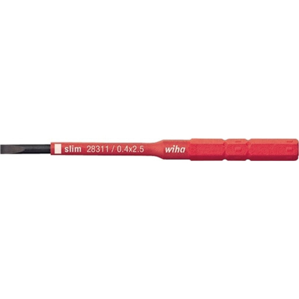 Bit VDE Schlitz 6,5x75mm slimBit Produktabbildung: Bit VDE Schlitz 6,5x75mm slimBit