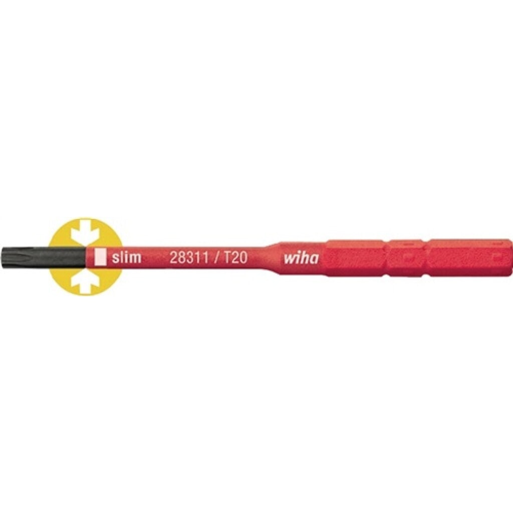 Bit VDE TX 20x75mm SlimVario Wechselbit Produktabbildung: Bit VDE TX 20x75mm SlimVario Wechselbit
