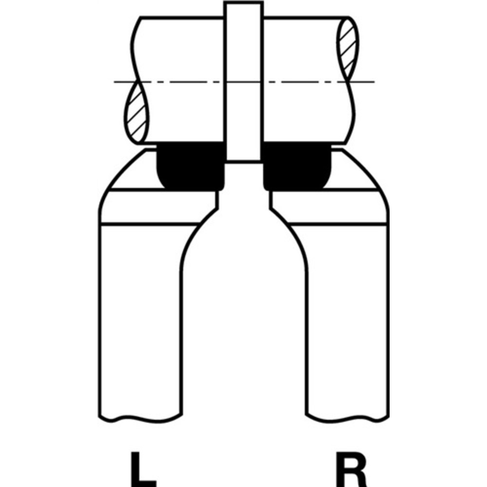 Produktabbildung Nr. 2: Stirndrehmeißel DIN 4977ISO5 16x16mm HM P25/P30 re. Wilke