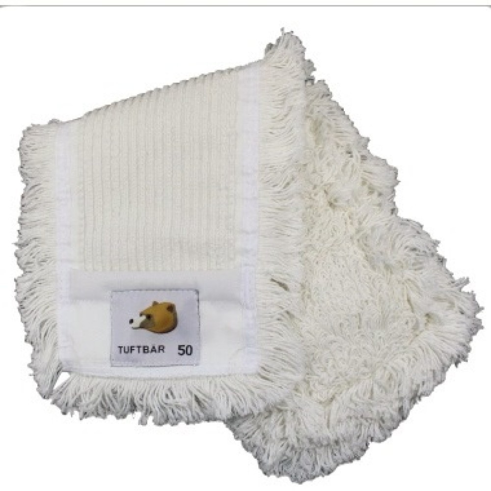 Produktabbildung: Premium Tuftmop 50cm geschl/außen offen ws