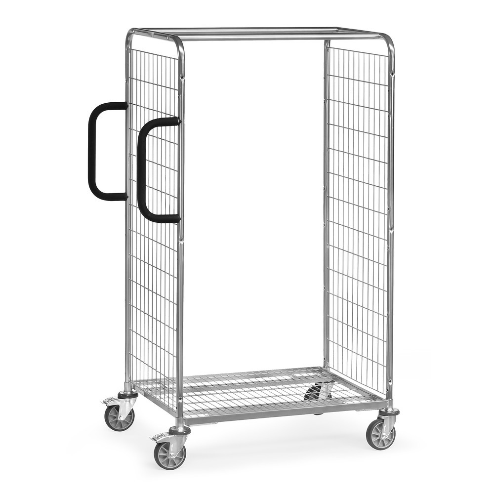Zdjęcie produktu: Wózek do kompletacji fetra®, wys. x szer. x gł. 1625 x 690 x 1091 mm, udźwig 300 kg