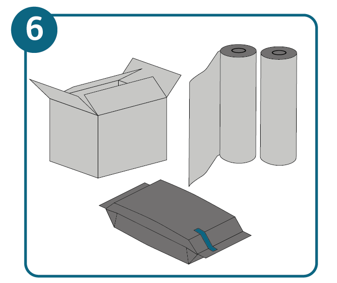 Versandoptimierung Schritt 6: Passendes Versandmaterial wählen