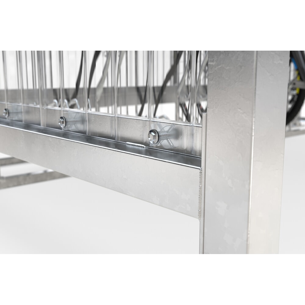 N° de l'image du produit 4 : wsm® Abri fumeurs à, pour 2-3 personnes, galvanisé