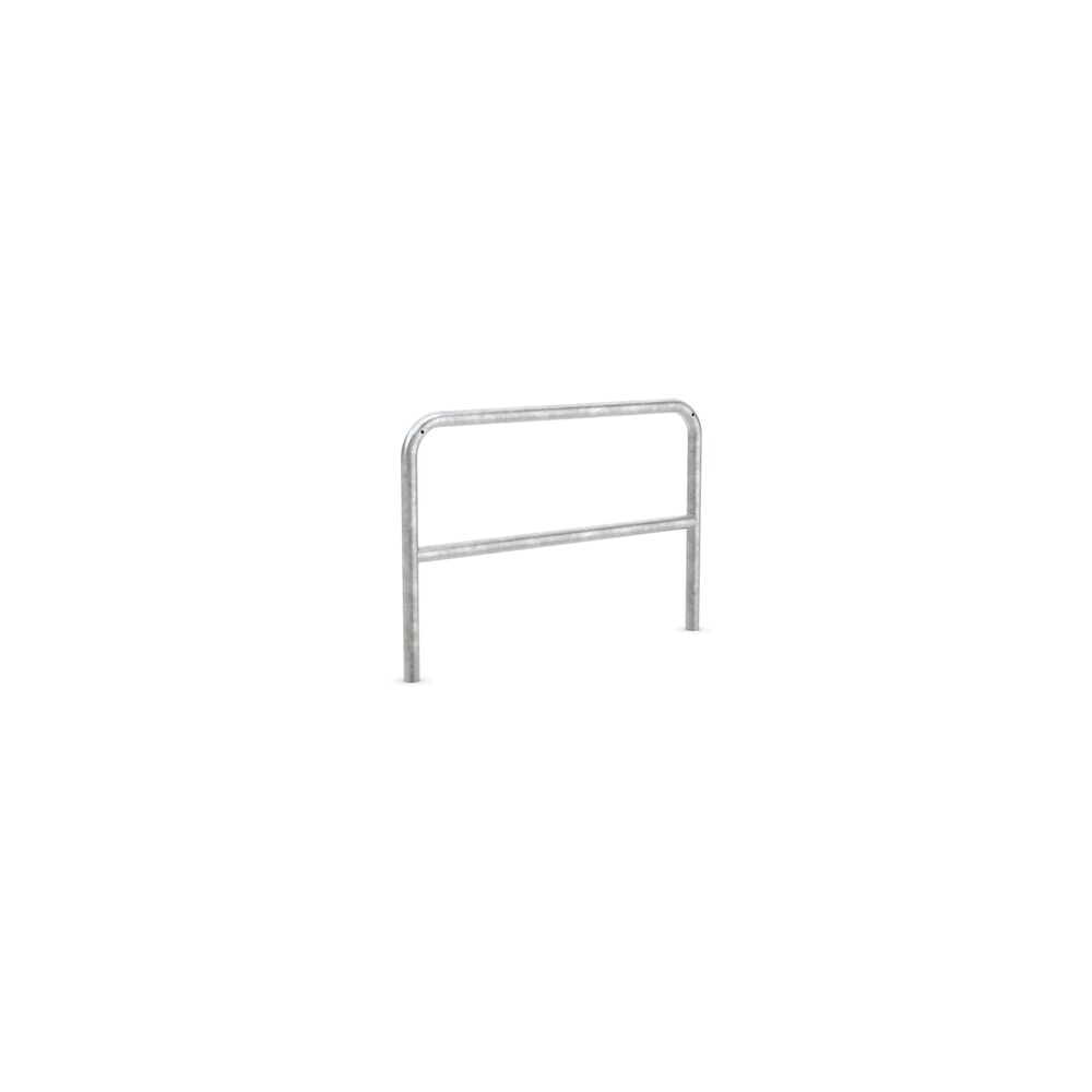 Produktabbildung Nr. 1: wsm® Anlehnbügel mit Knierohr, zum Einbetonieren, Länge 1.200 mm