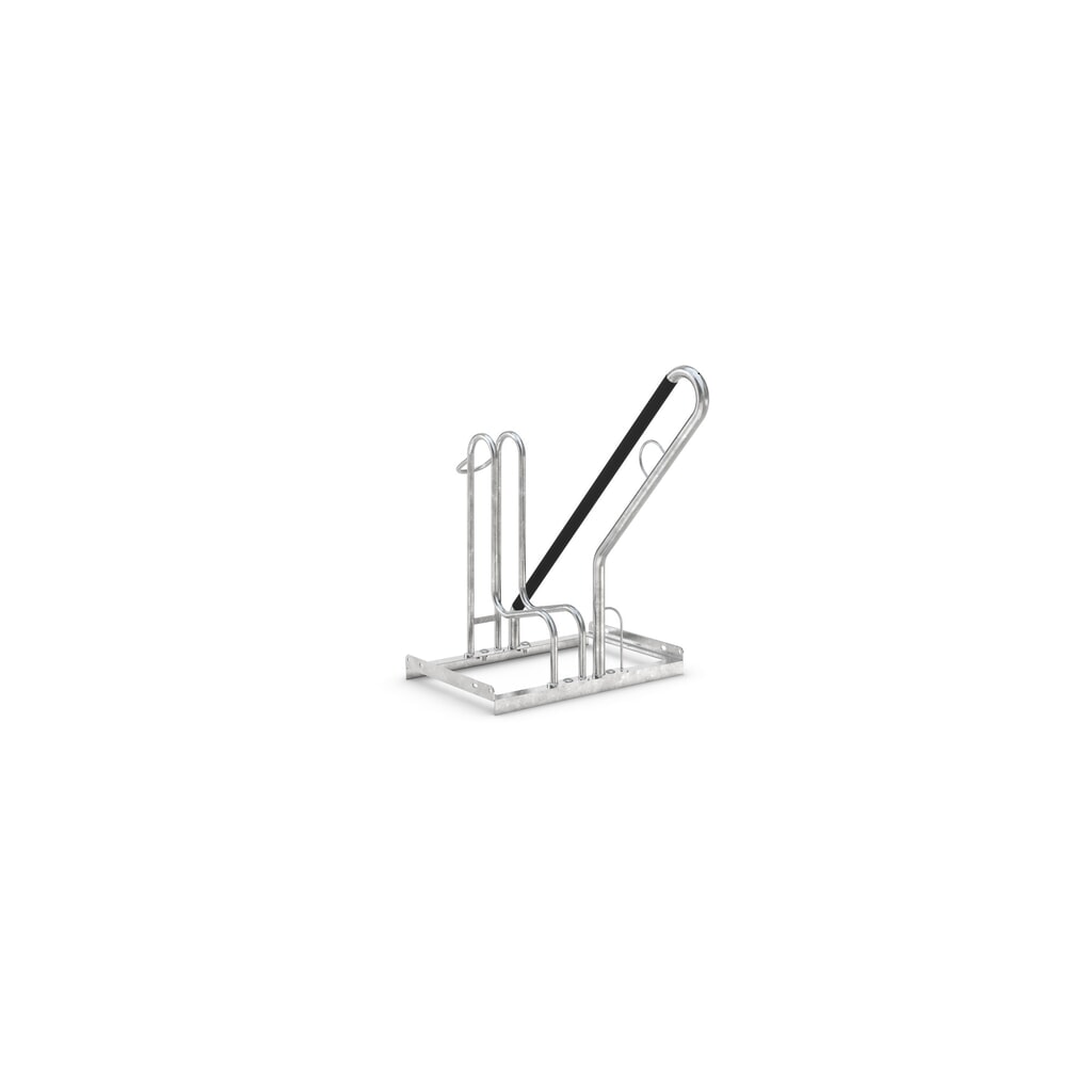 wsm® Anlehnparker 4801 XXBF, 1-seitige Radeinstellung, 1 Stellplatz, Tiefeinstellung Produktabbildung: wsm® Anlehnparker 4801 XXBF, 1-seitige Radeinstellung, 1 Stellplatz, Tiefeinstellung